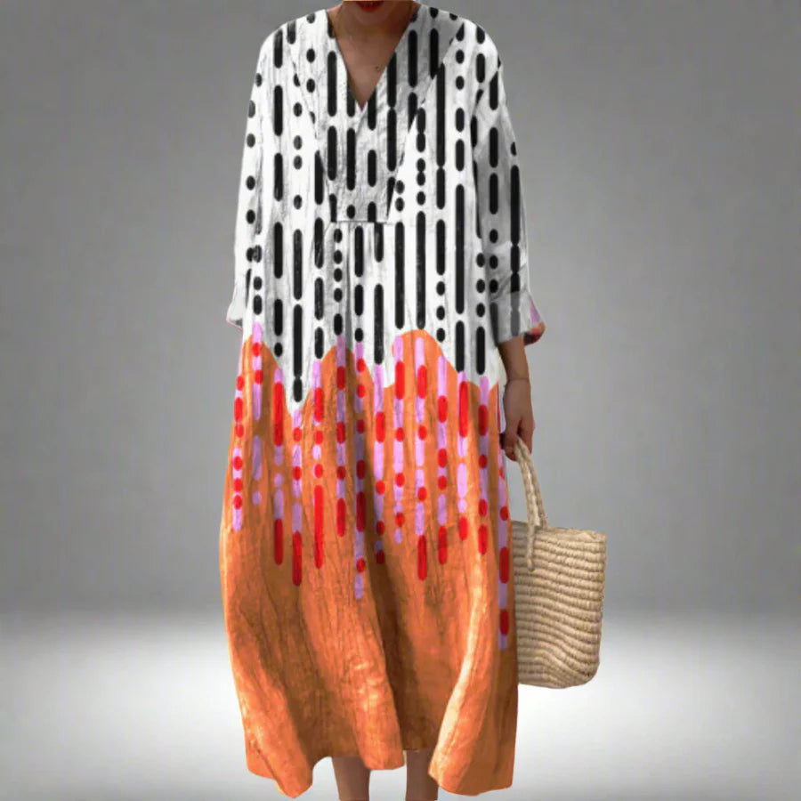 Galatea - Elegant Geometric Dress with a Modern and Unique Design