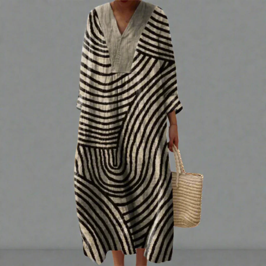 Galatea - Elegant Geometric Dress with a Modern and Unique Design