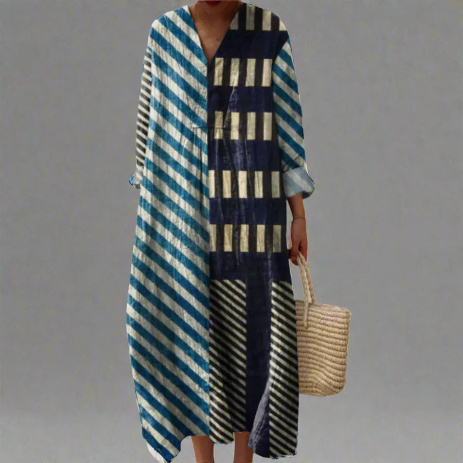 Galatea - Elegant Geometric Dress with a Modern and Unique Design