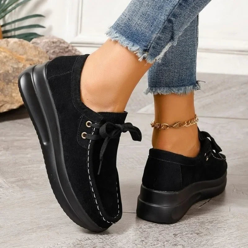 Bryella - Women's Comfortable Casual Shoes with Raised Sole 