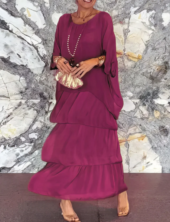 Lara – Elegant Flowy Long Dress