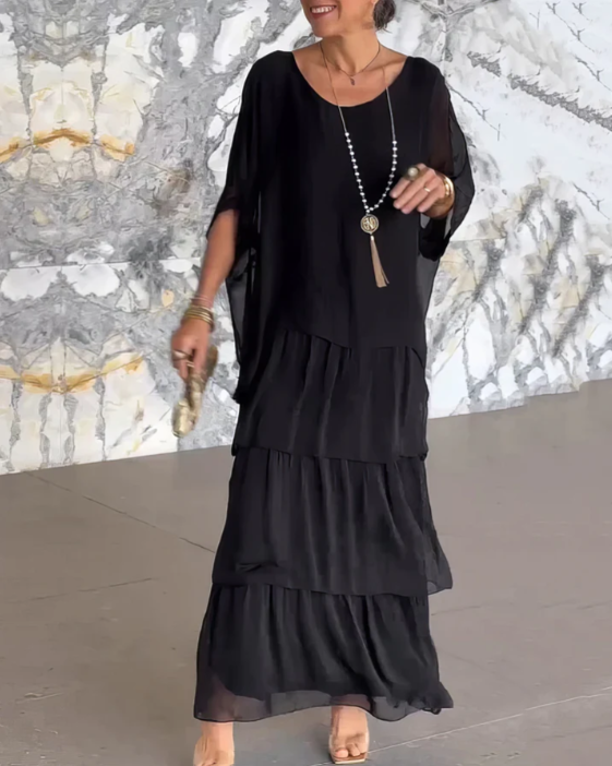 Lara – Elegant Flowy Long Dress