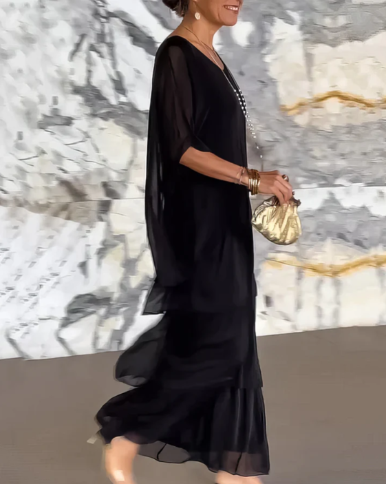Lara – Elegant Flowy Long Dress