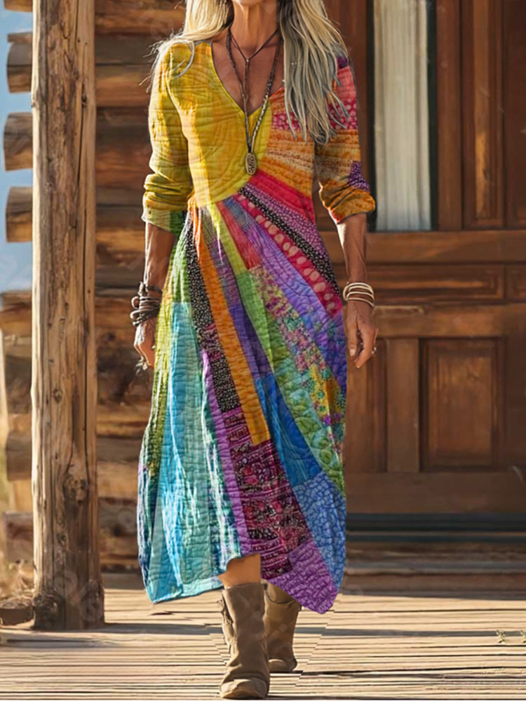Soleil - Casual Bohemian Dress