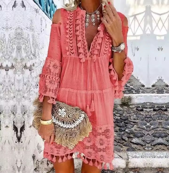 Sorelle - Elegant and Handcrafted Corfu Dress