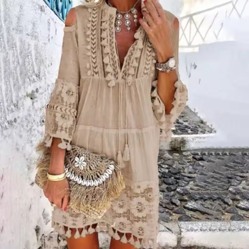 Sorelle - Elegant and Handcrafted Corfu Dress