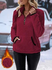 Bénédicte - Soft and Comfortable Sherpa Sweater