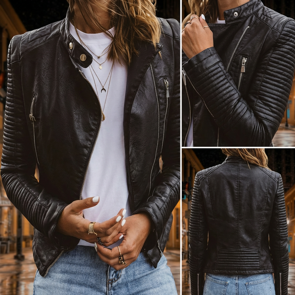 Ophira - Women's Urban Style Motorcycle Jacket