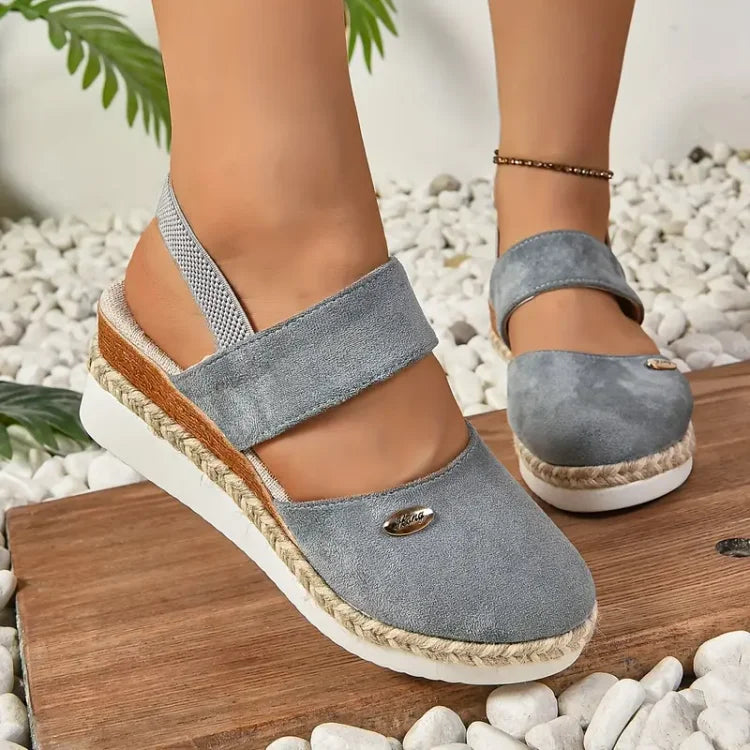 Lioraelle - Orthopedic Sandals with Platform, Ventilated and Casual