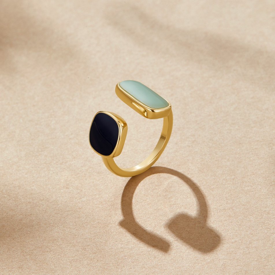 Aquamarine Wrap Ring 
