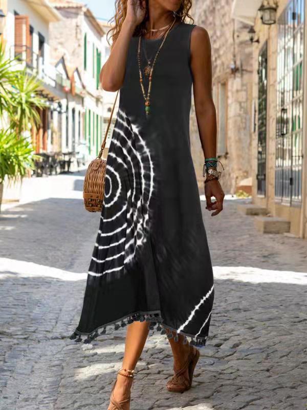 Elowen - Casual and Stylish Sleeveless Midi Dress for Summer