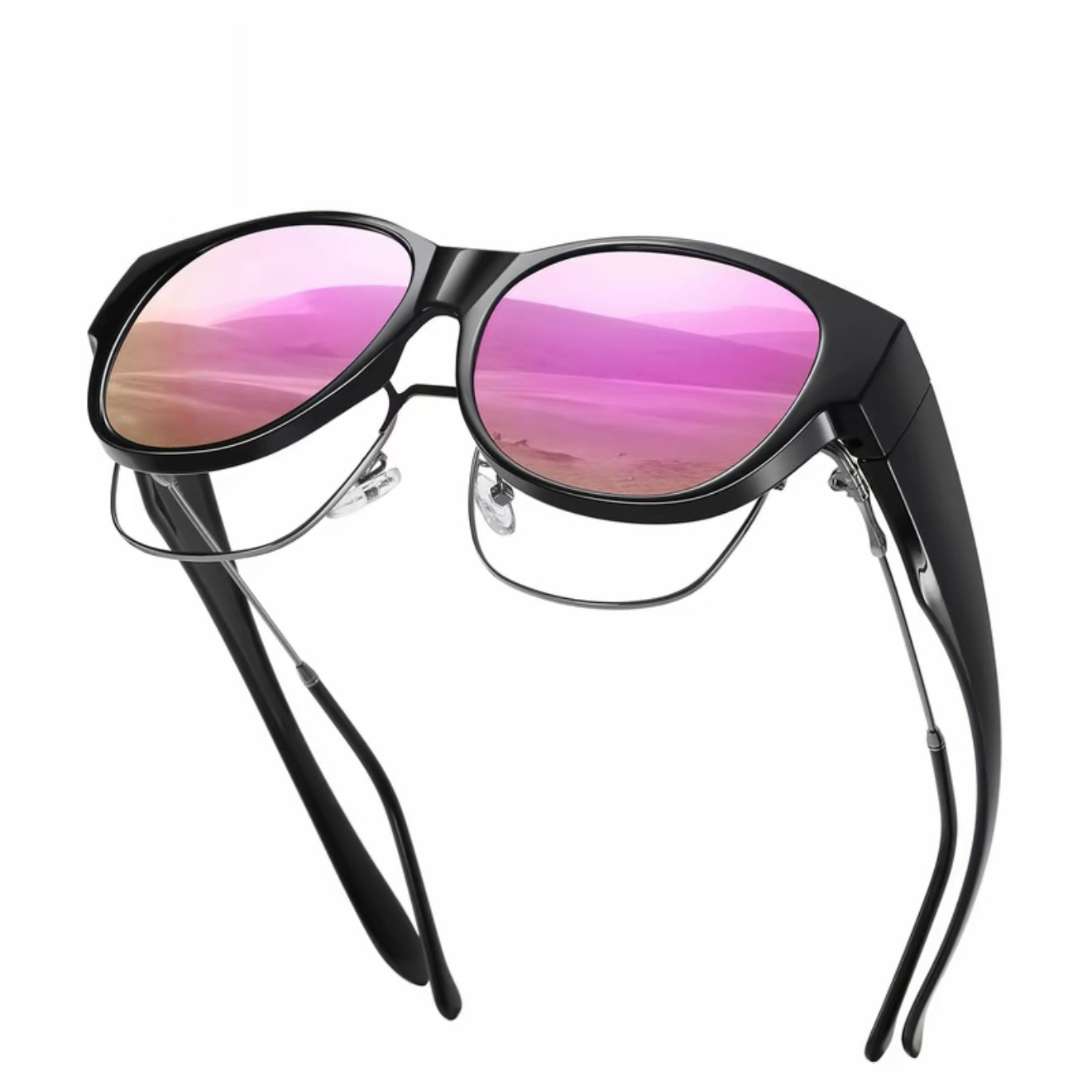 Dovrya - Women's Cat Eye Polarized UV400 Chic Sunglasses
