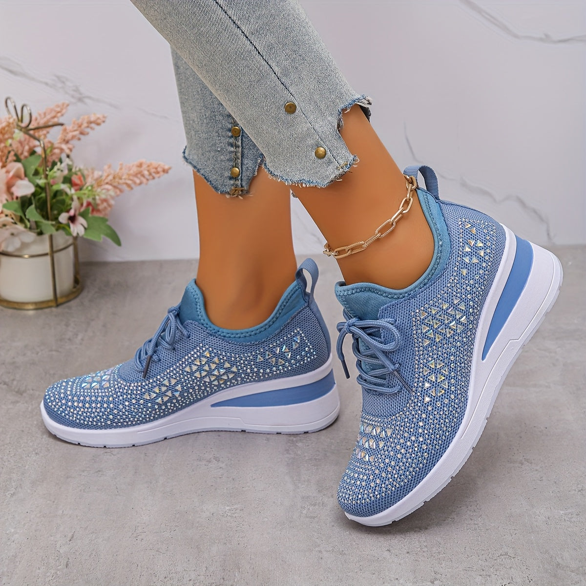 Lunelia - Breathable Casual Orthopedic Leather Sneakers