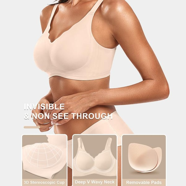 Fiorella - Seamless Push-Up Bra (buy 1 get 2 free)