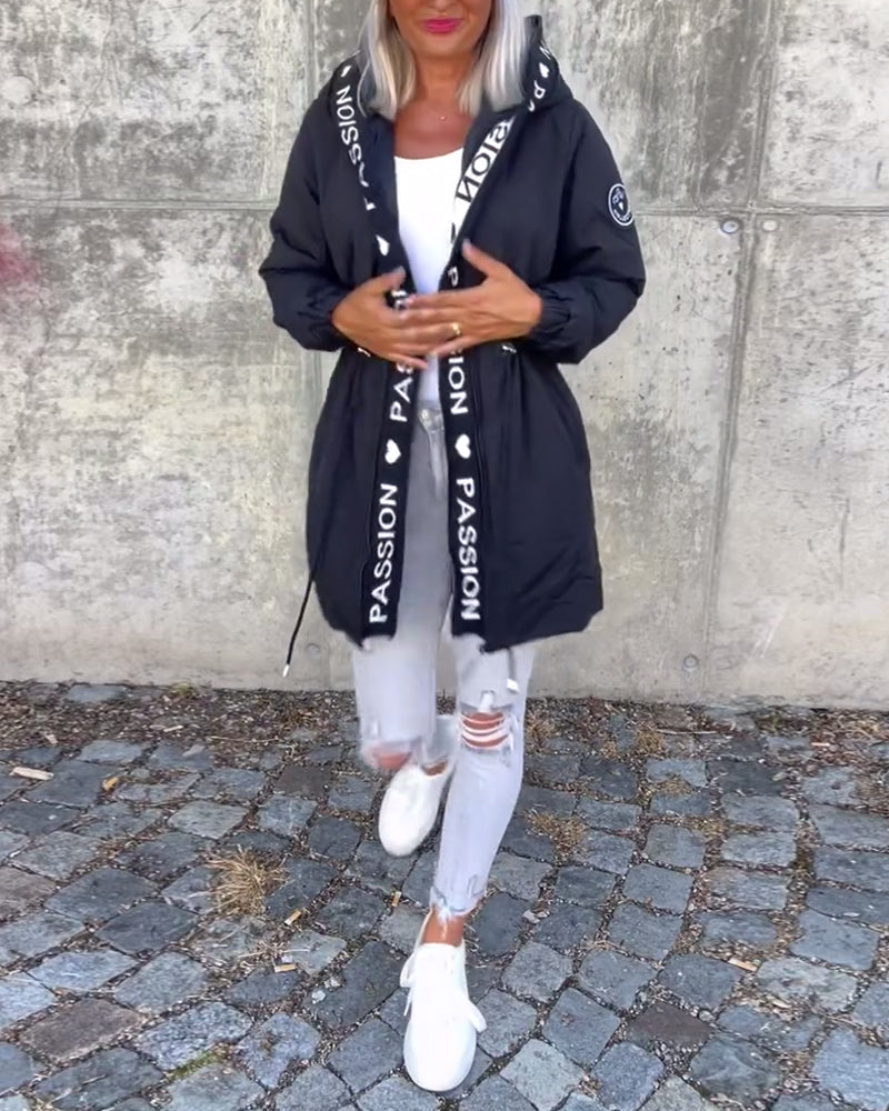 Amicie - Warm Trench Coat for Women