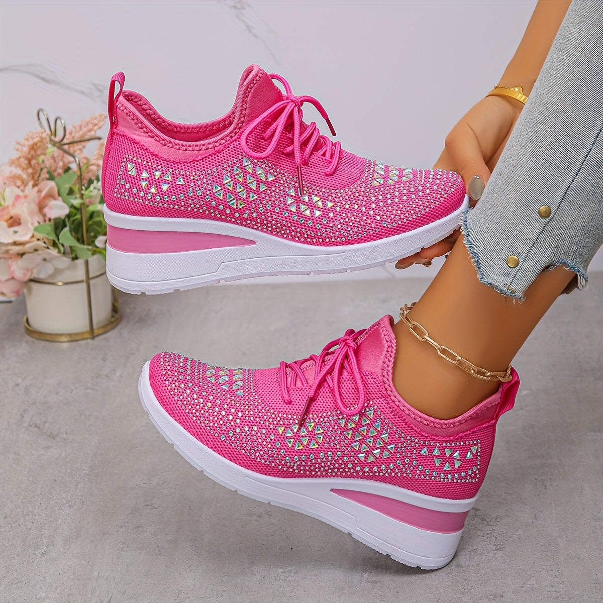 Lunelia - Breathable Casual Orthopedic Leather Sneakers