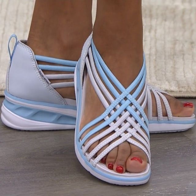 Zelina - Premium Lightweight Sandals with Cushioning Sole and Orthopedic Support