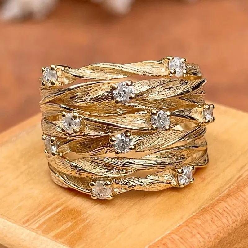 Vintage Gold Ring 