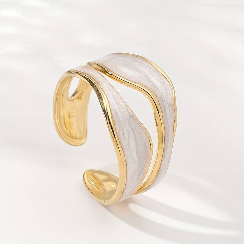 Vintage White Gold Ring 