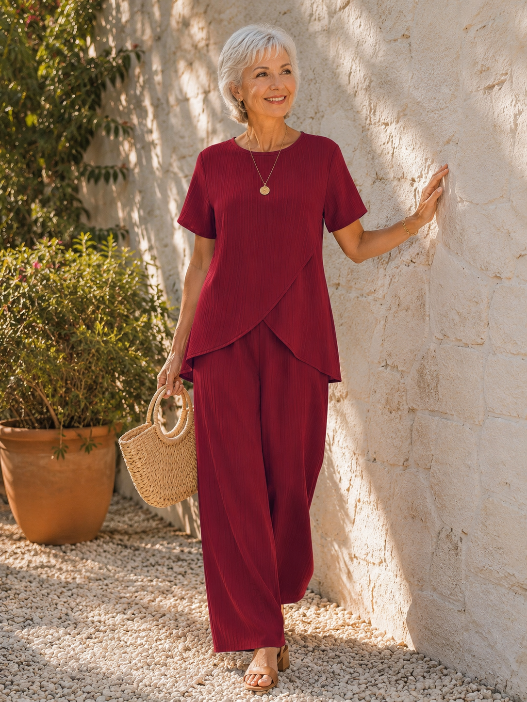 Kirethra - Elegant and Comfortable Flowy Women's Set