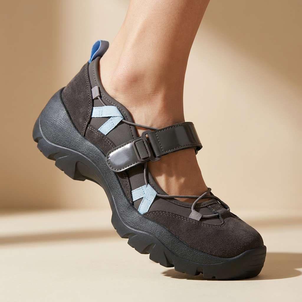 Hedda - Mocassins femme confort avec bride réglable