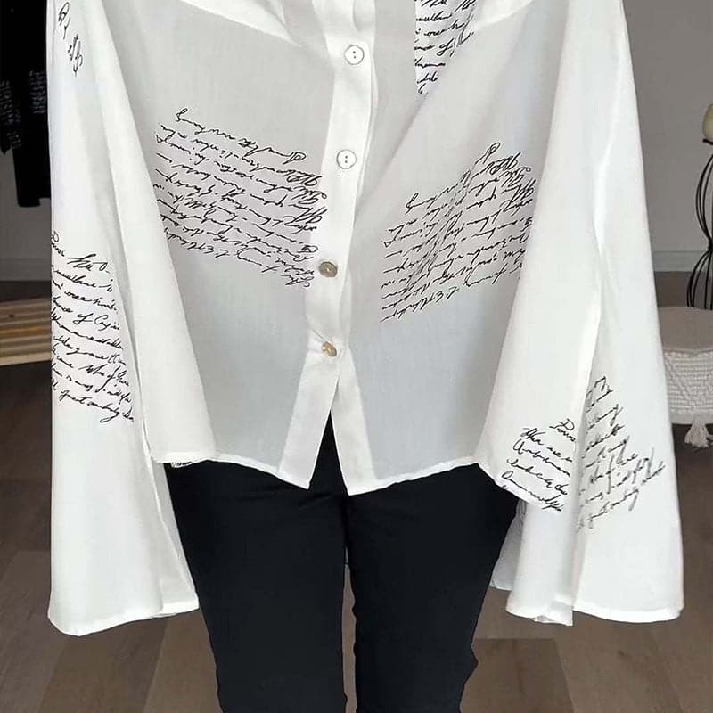 Sina - Elegant and Versatile Printed Shirt