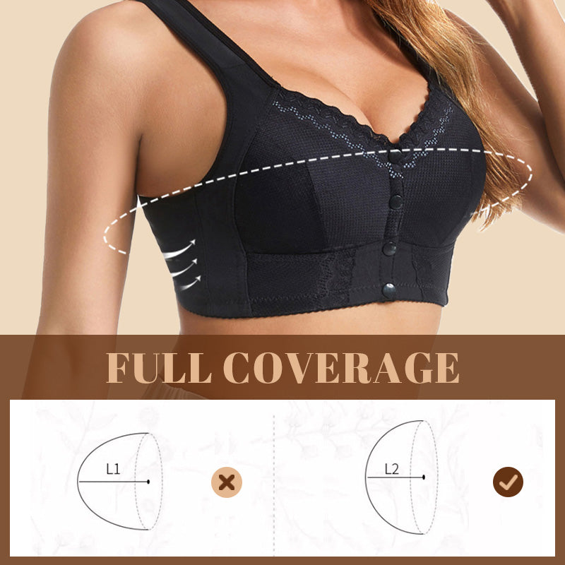 Jean - Breathable Front Closure Bra