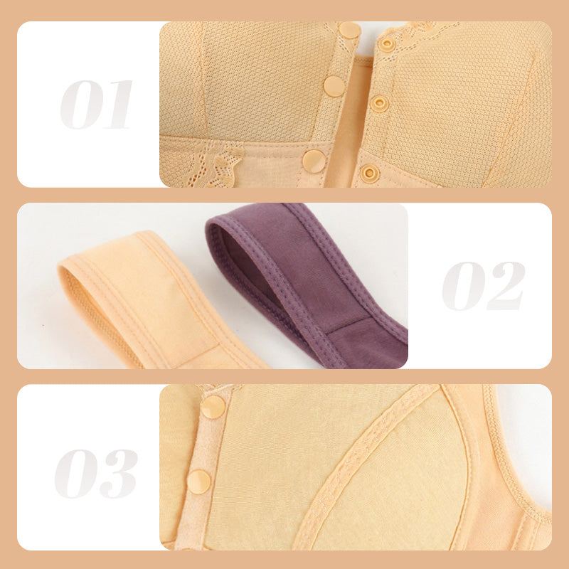 Jean - Breathable Front Closure Bra