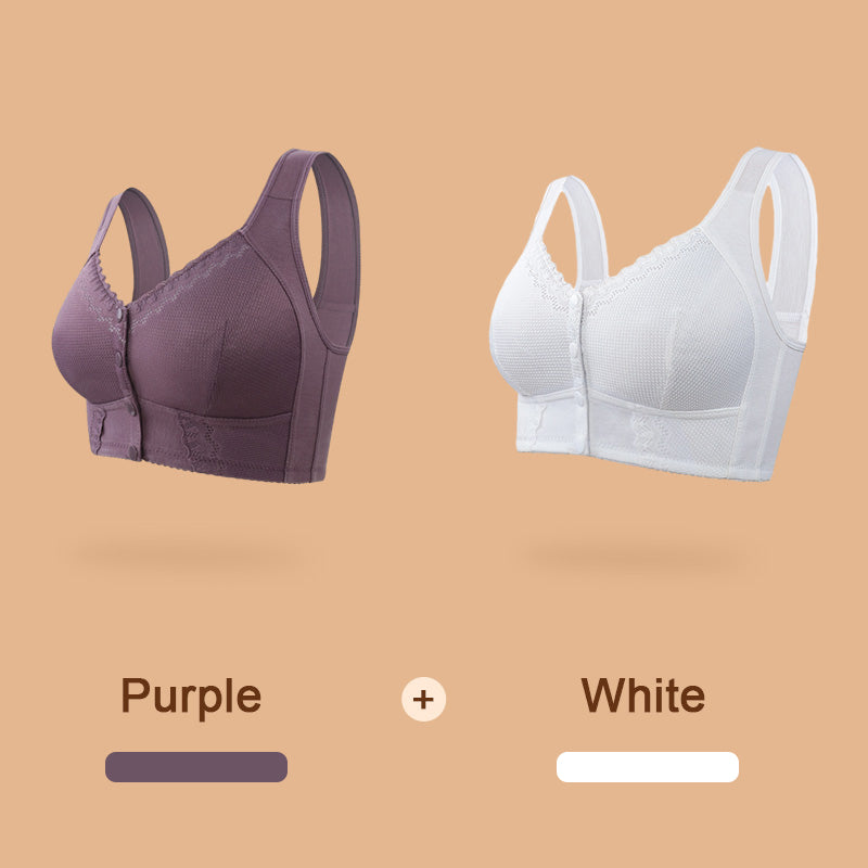 Jean - Breathable Front Closure Bra