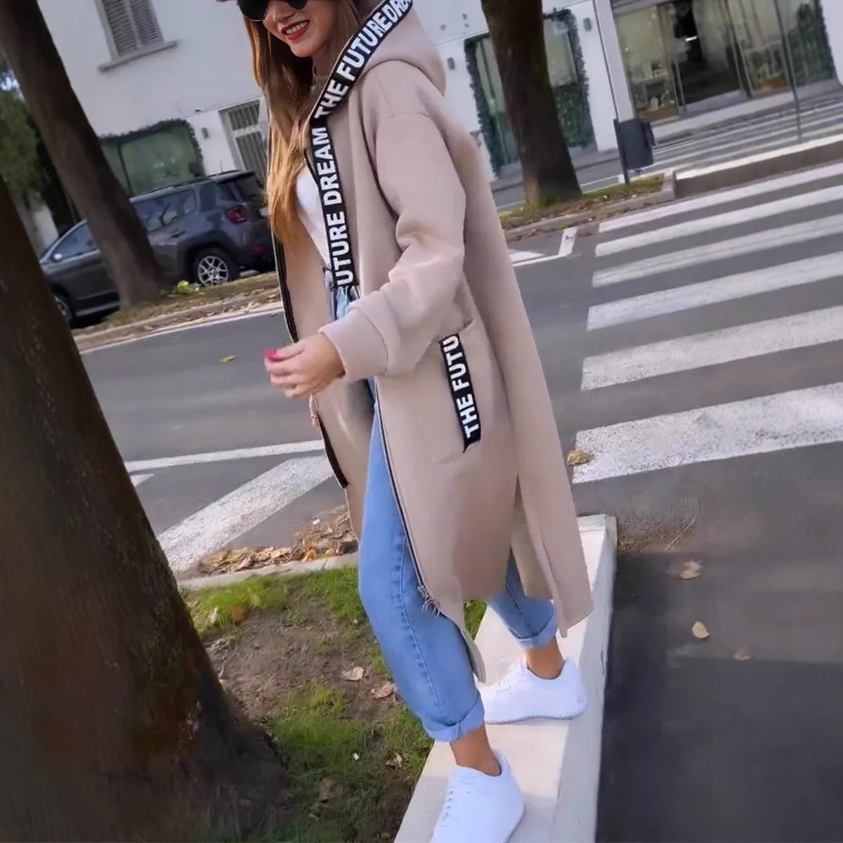 Giselle - Long Hooded Jacket