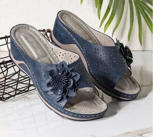 Gavrielle - Soft Leather Sandals with Arch Support