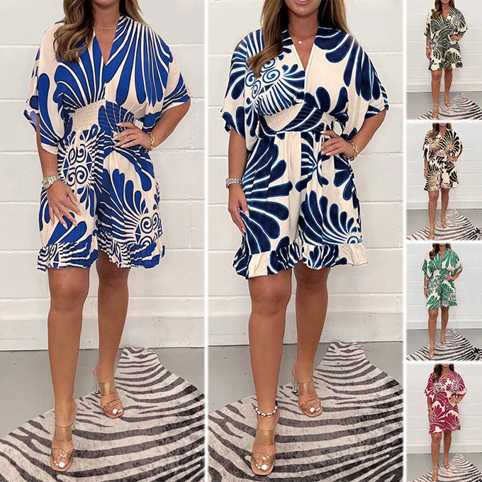 Amani - Women's printed jumpsuit